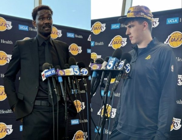 Hai người chơi mới từ Lakers ra mắt! Ayton nói rằng anh ấy muốn giành chức vô địch ngay bây giờ, Lar