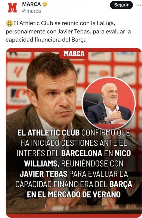 Tebas được chỉ ra cho Biba để rò rỉ thông tin bí mật của Barcelona, ​​khiến Nico Williams thất bại t